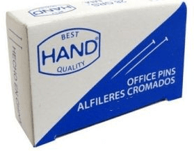 Alfileres Cromados 26mm 28grs