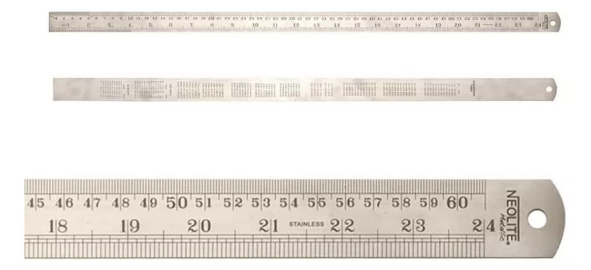 Regla Metálica 60cm