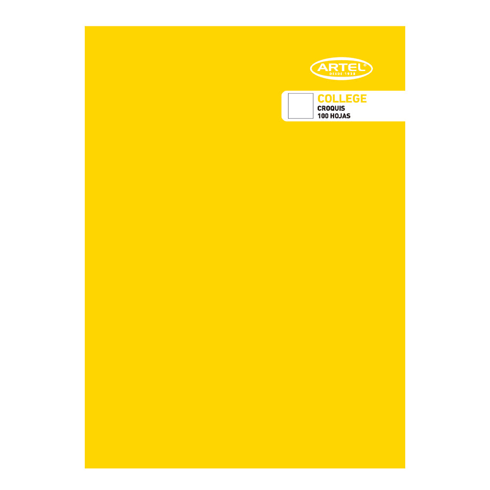 Cuaderno College Croquis 100 HJS