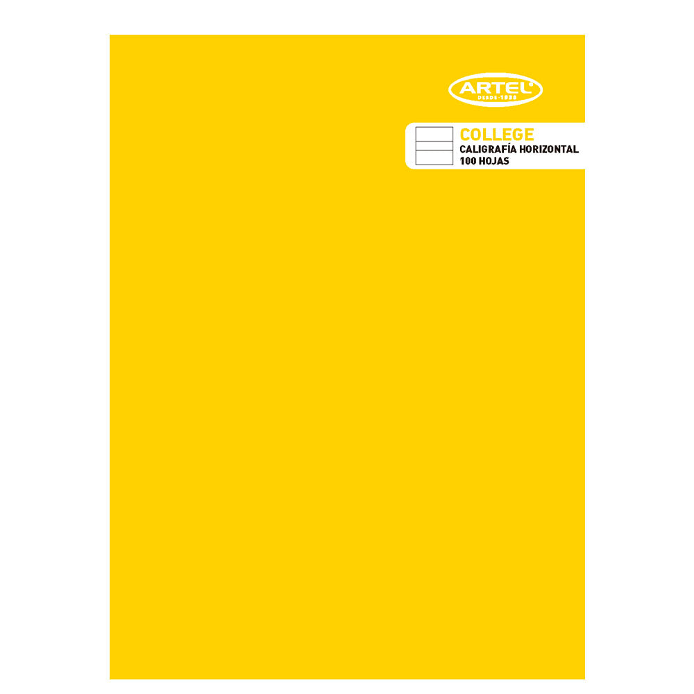 Cuaderno College Caligrafia Hhorizontal 100 HJS