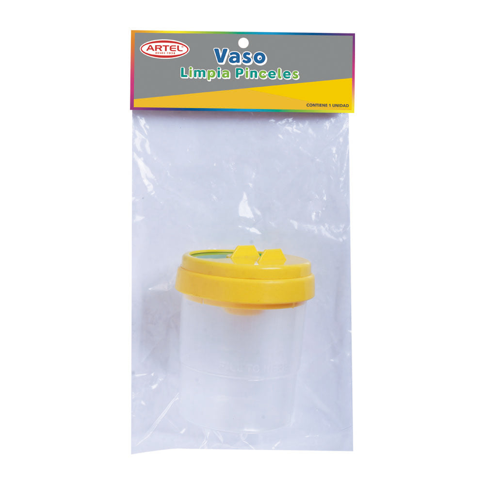 Vaso Plástico para pinceles
