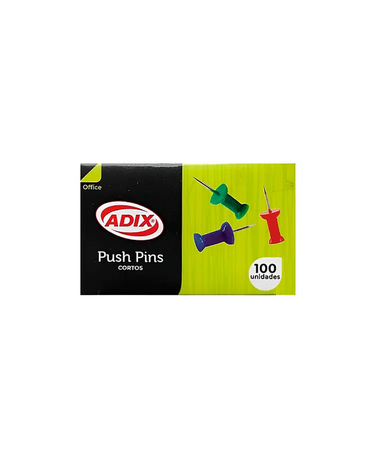 Push Pins Cortos (100 un)