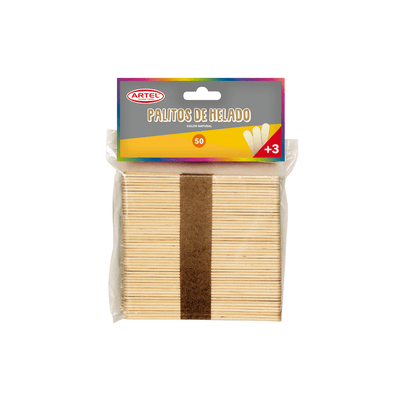 Palos de Helado Natural (50 un)