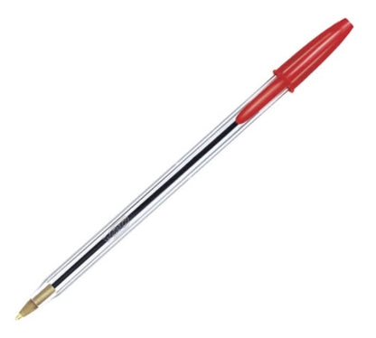Lapiz Pasta Bic Cristal Punta Media