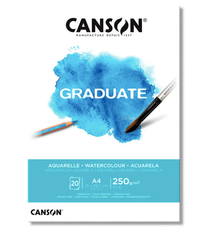 Canson Block Graduate Acuarela 250grs