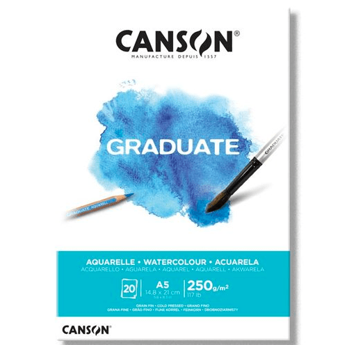 Canson Block Graduate Acuarela 250grs