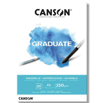 Canson Block Graduate Acuarela 250grs