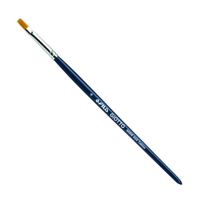 Pincel Giotto Punta Plana Taklon 600