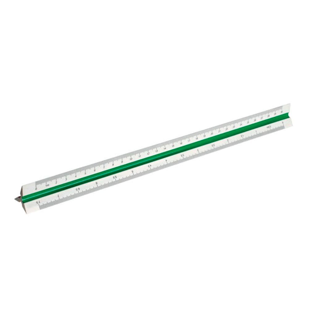 Escalimetro 30cm 1:20 1:25 1:50 1:75 1:100 1:125