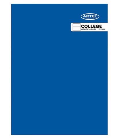 Cuaderno College Caligrafía Horizontal 100 HJS
