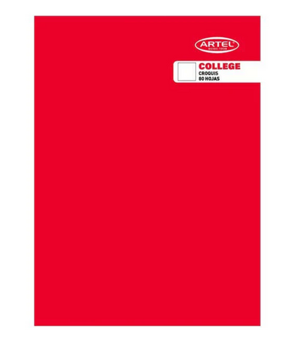 Cuaderno College Croquis 100 HJS