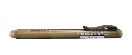 Portagoma clic erase negro