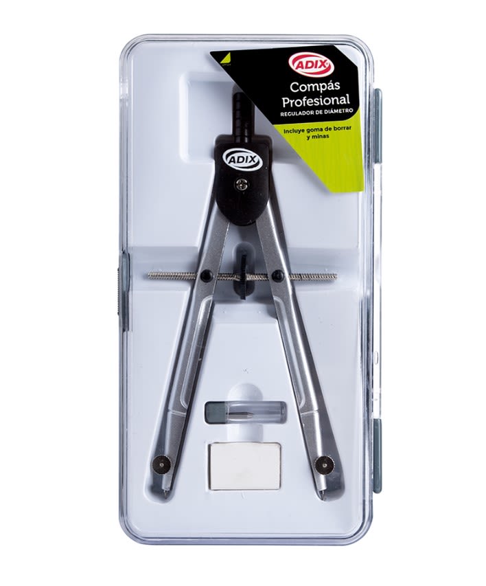 Compás Profesional con regulador de diámetro