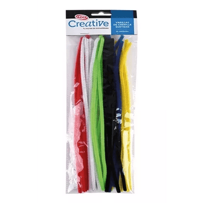 Limpiapipas 25 Unidades Colores